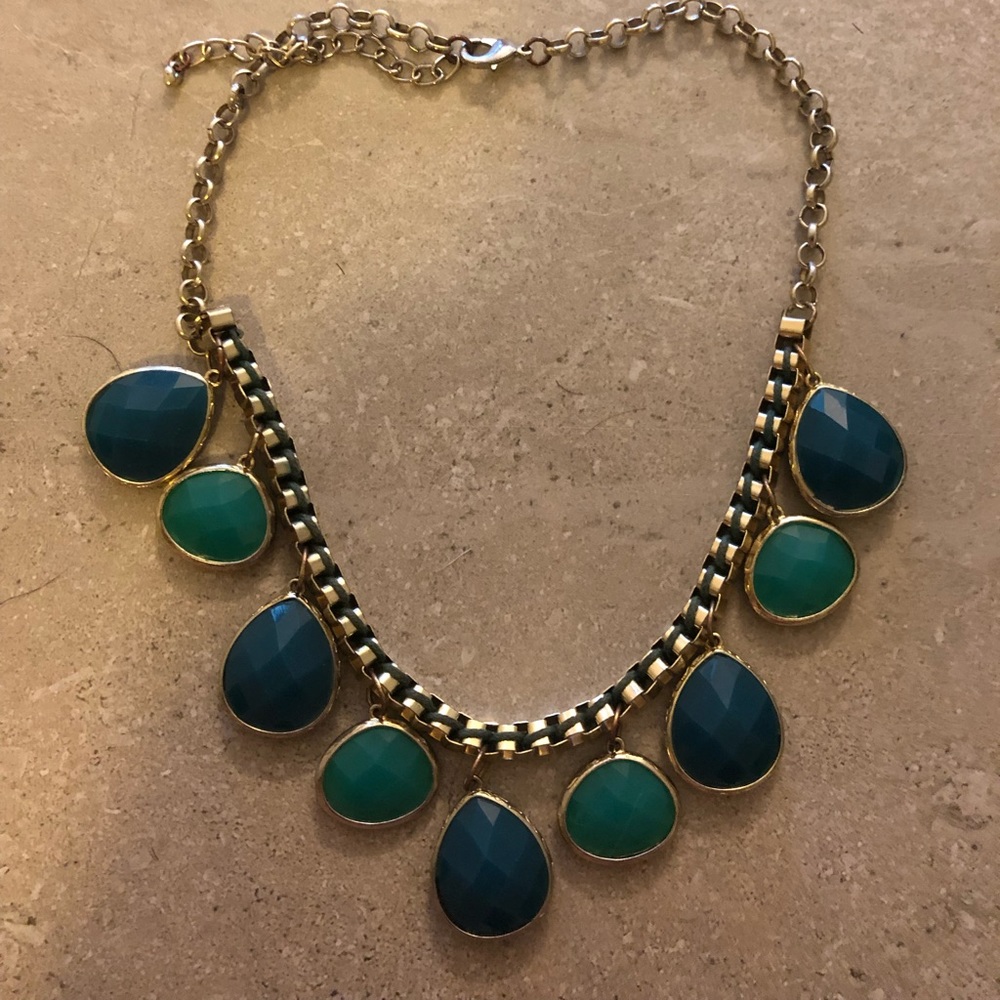 Green & Gold necklace.